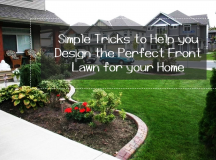 简单的技巧帮助你为你的家设计完美的前草坪