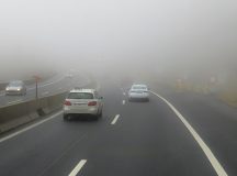 在雾开车